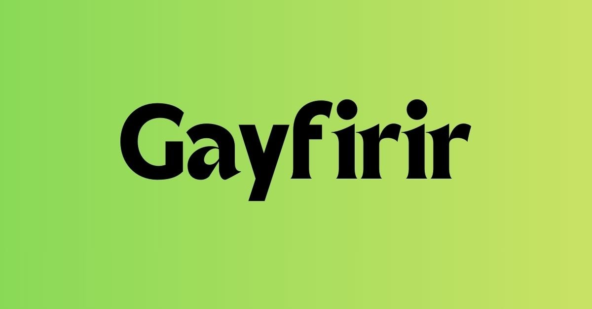 Gayfirir