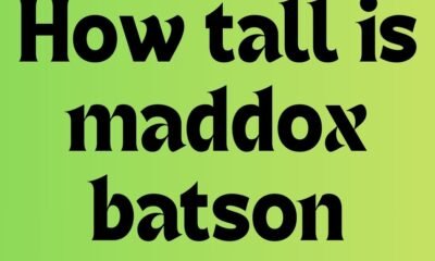 How tall is maddox batson