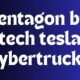 Pentagon big tech tesla cybertrucks