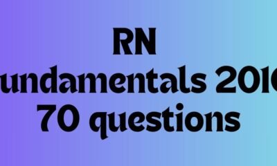 RN fundamentals 2016 70 questions