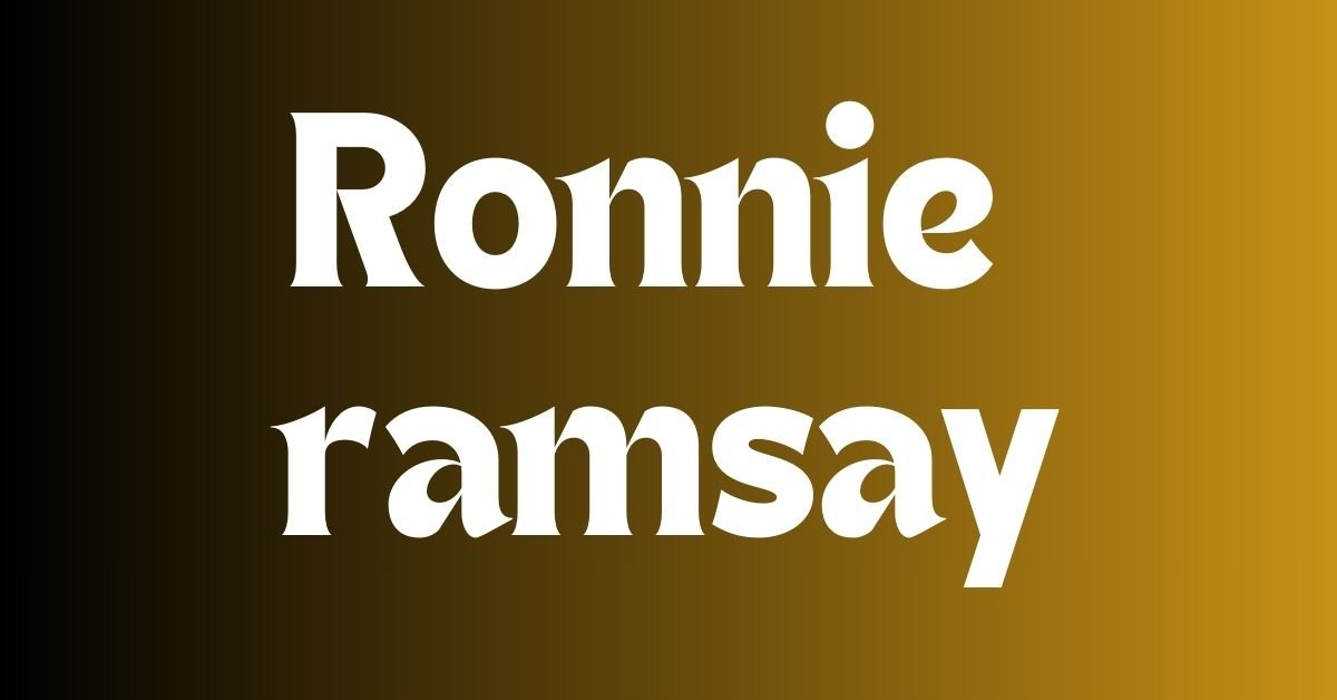 Ronnie ramsay