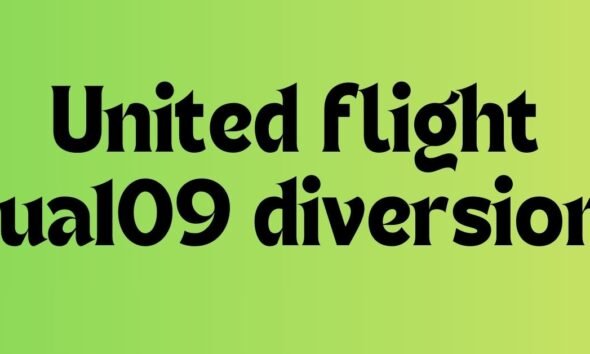 United flight ua109 diversion