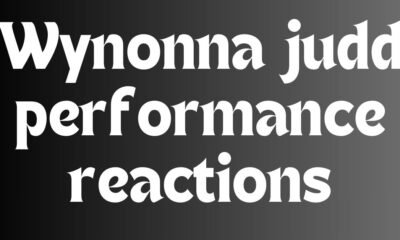 Wynonna judd performance reactions