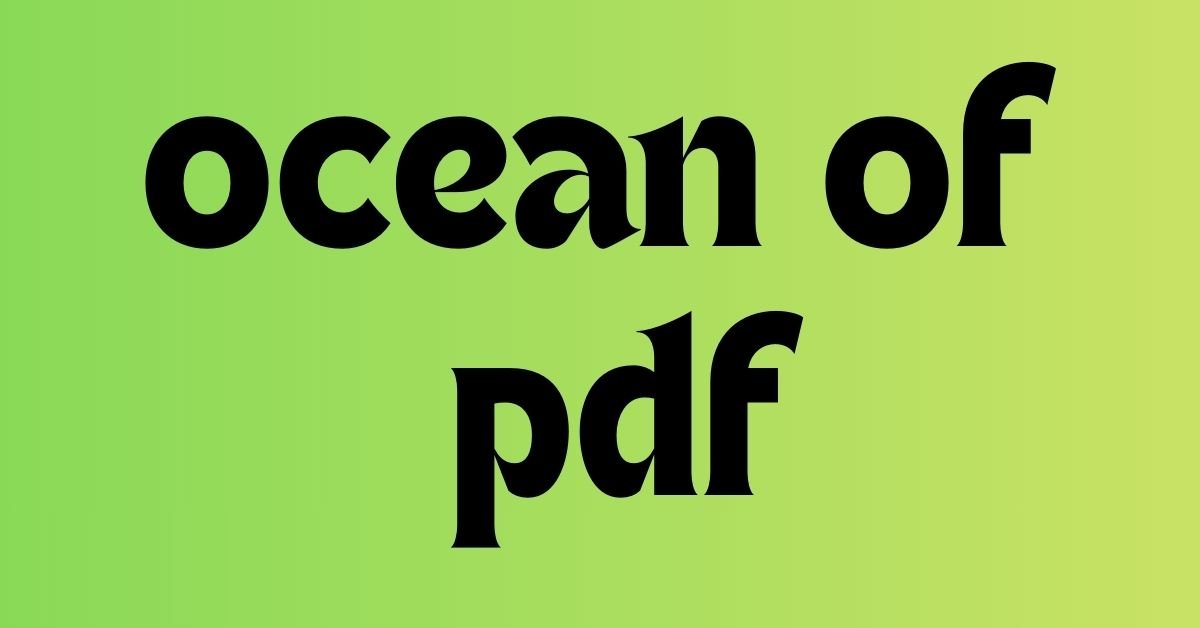 ocean of pdf